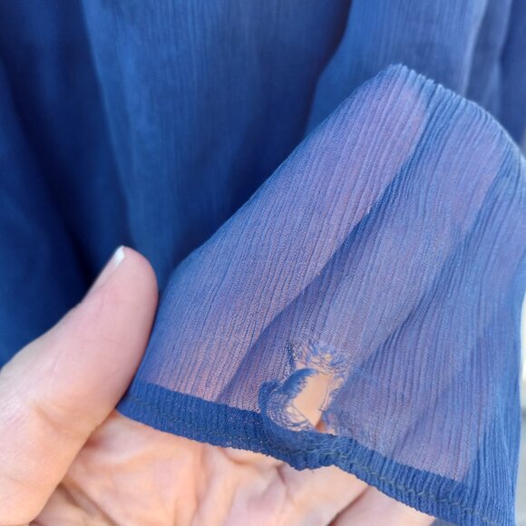 J Crew Long Silk Strapless Plisse Gown Sz 12 Black Tie Wedding Guest Formal - Picture 8 of 15